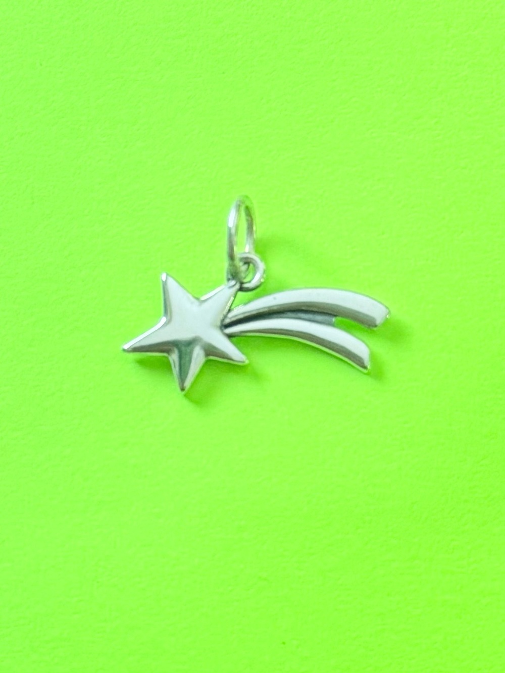 James Avery Silver Shooting Star Charm Pendant